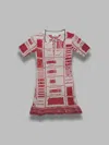 Vivienne Westwood Checked Dress Hemp Cotton Blend Beige-red L Women In Multi
