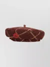 Vivienne Westwood Checked Pattern Hat For Stylish Looks In Multi
