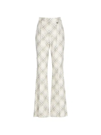 Vivienne Westwood Check-pattern Distressed Trousers In Multi