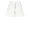 Vivienne Westwood "cheerleader" Skirt In White