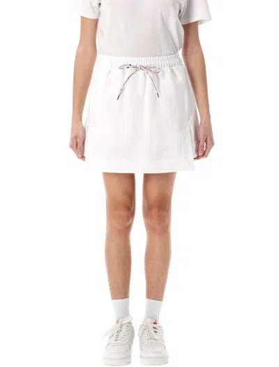 Vivienne Westwood Pleated Skirt With Drawstring And Pockets In White