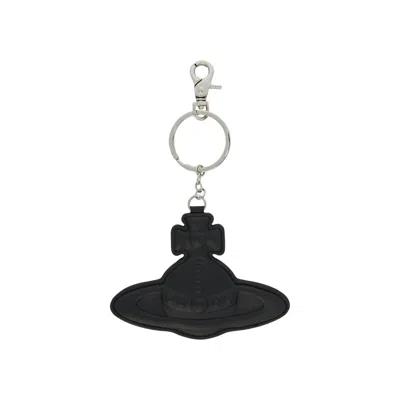 Pre-owned Vivienne Westwood Chelsea Mirror Keychain 'black' | Men's Size Onesize