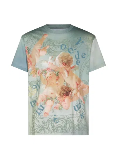 Vivienne Westwood Cherub-print T-shirt In Green