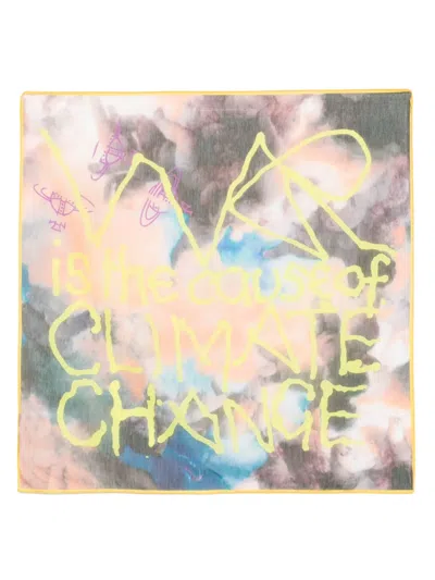 Vivienne Westwood Cherubs Scarf In Pink