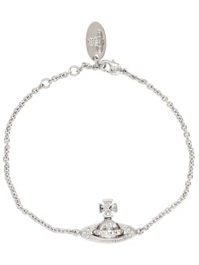 Vivienne Westwood Chic Brass Bracelet In Metallic