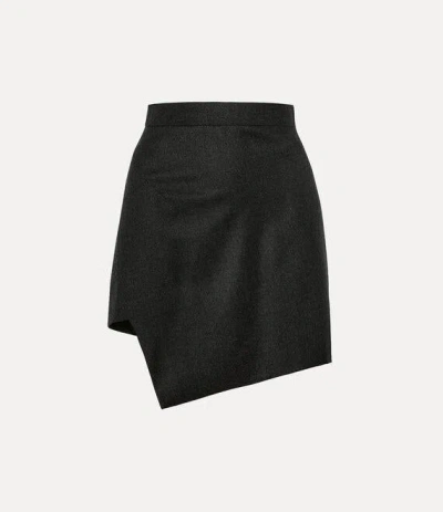 Vivienne Westwood Chic Mini Infinity Skirt In Black