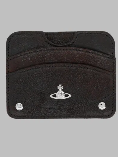 Vivienne Westwood Chic Mini Wallet For Women In Brown
