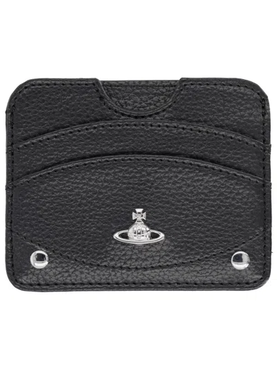 Vivienne Westwood Chic Mini Wallet For Women - Spring/summer 2026 In Black