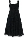 Vivienne Westwood Chichi Cotton-blend Maxi Dress In Blue