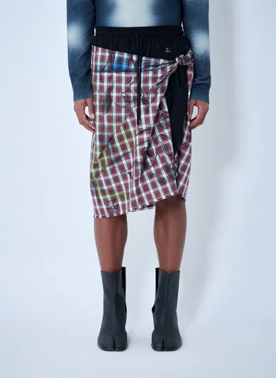 Vivienne Westwood Chippendale Boxing Shorts In Multi