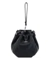 Vivienne Westwood Chrissy Small Bucket Bag In Black