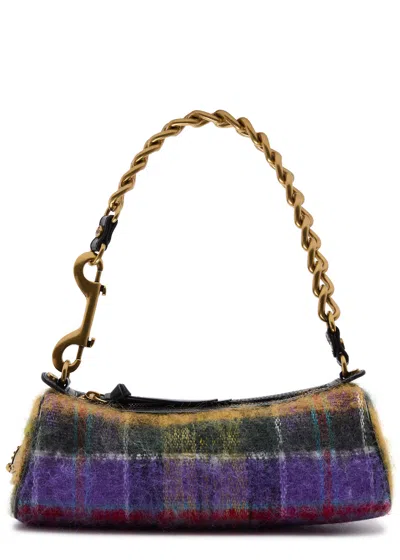 Vivienne Westwood Cindy Tartan Brushed Shoulder Bag In Multicoloured 1