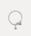 Vivienne Westwood Circe Bracelet Platinum-white Platinum-white Women In Metallic