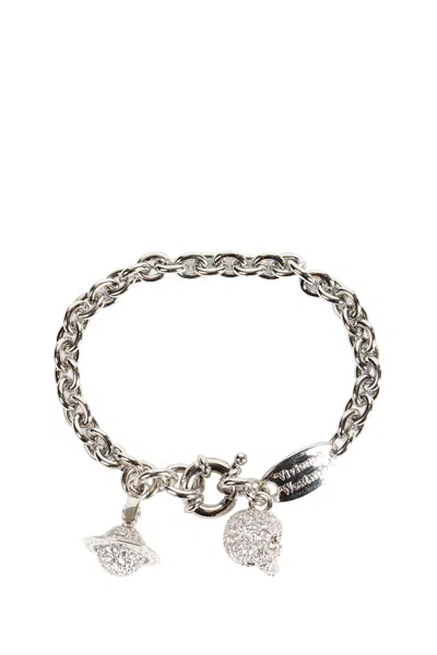 Vivienne Westwood Circe Bracelet In Metallic