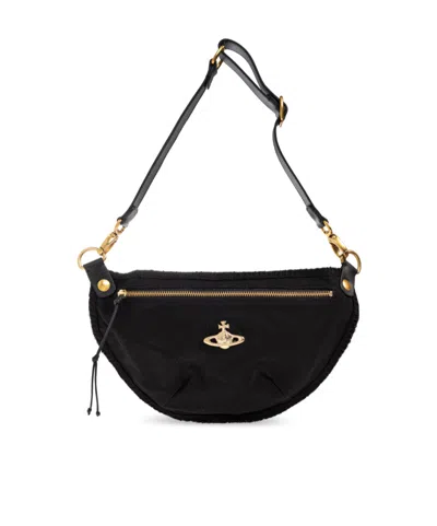 Vivienne Westwood City Crossbody Bag In Black