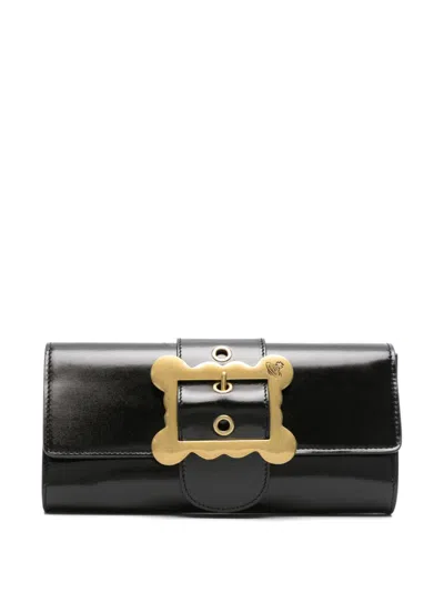 Vivienne Westwood Claire Clutch Bag In Black