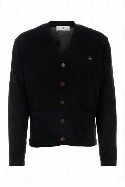 Vivienne Westwood Cardigan "alex" In Black