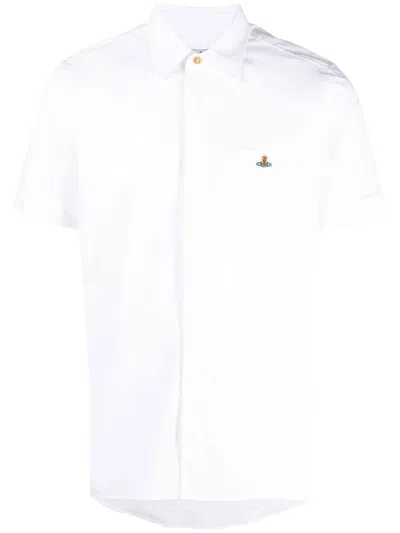 Vivienne Westwood Classic Collar White Organic Cotton Shirt