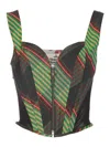 Vivienne Westwood Classic Corset In Green