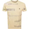 Vivienne Westwood Crew Neck Graphic Print Short Sleeves T-shirt In Yellow