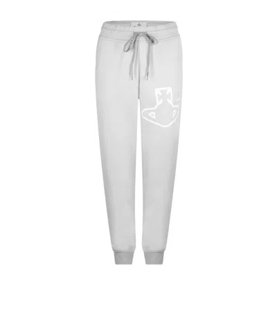 Vivienne Westwood Classic Orb Jogging Bottoms In Gray