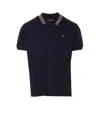 Vivienne Westwood Classic Cotton Pique Polo Shirt In Black