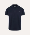 Vivienne Westwood Orb Essential Polo Shirt In Organic Cotton In Navy Blue