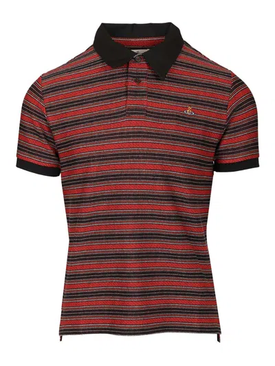 Vivienne Westwood Classic Polo Polo Shirt Multicolor In Red