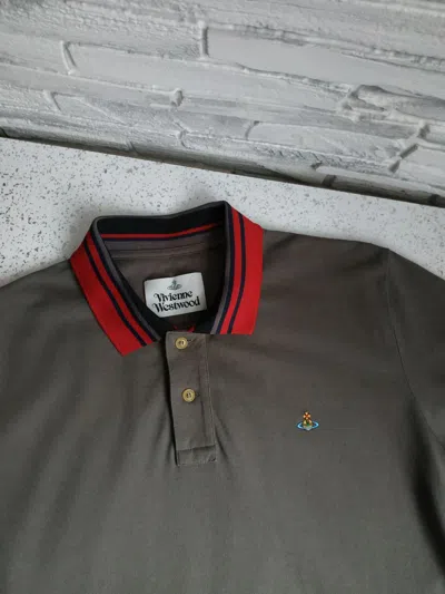 Pre-owned Vivienne Westwood Classic Polo Shirt In Grey