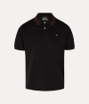 Vivienne Westwood Classic Polo Solid Piquet Black M Men In Black