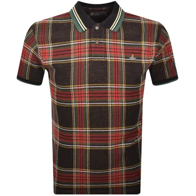 VIVIENNE WESTWOOD VIVIENNE WESTWOOD CLASSIC POLO T SHIRT MULTI