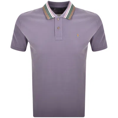 Vivienne Westwood Classic Polo T Shirt Purple