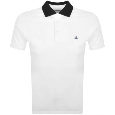 Vivienne Westwood Classic Polo T Shirt White