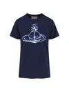 Vivienne Westwood Crew Neck Graphic Print Short Sleeves Top