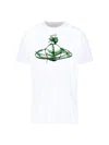 Vivienne Westwood Orb Printed Crewneck T-shirt In White