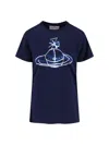 Vivienne Westwood Crew Neck Graphic Print Short Sleeves Top