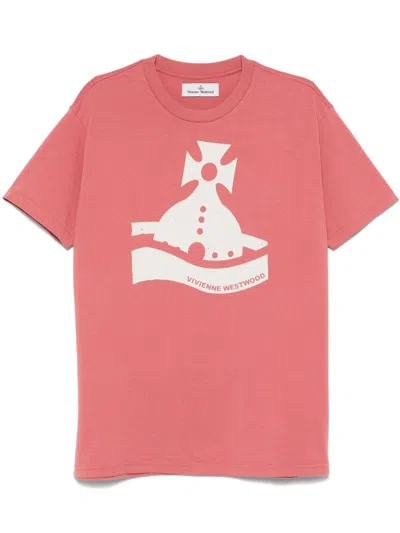 Vivienne Westwood Classic T-shirt In Rosa