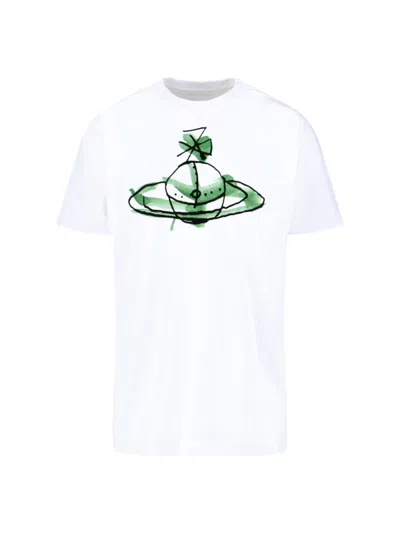 VIVIENNE WESTWOOD VIVIENNE WESTWOOD "CLASSIC" T-SHIRT – WHITE