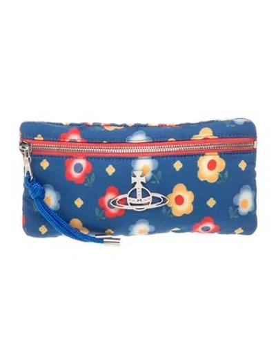 Pre-owned Vivienne Westwood Clutch In Blue