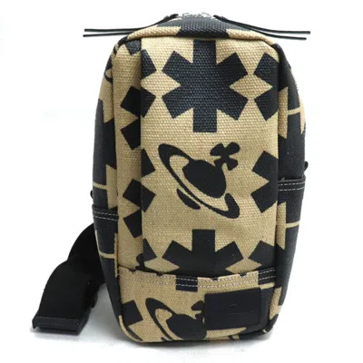 Pre-owned Vivienne Westwood Coated Canvas Sling Bag ()