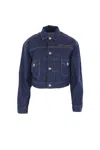Vivienne Westwood Blue Cropped Denim Jacket