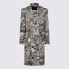 Vivienne Westwood Baroque Print Double-breasted Long Coat