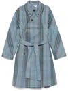Vivienne Westwood Multicolor Cj Coat In Red