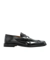 Vivienne Westwood Coin Leather Loafers In Black