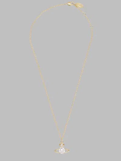 Vivienne Westwood Collana "reina Large" Con Ciondolo In Gold