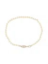 Vivienne Westwood Collana Stuart Con Perle Swarowski In Neutral