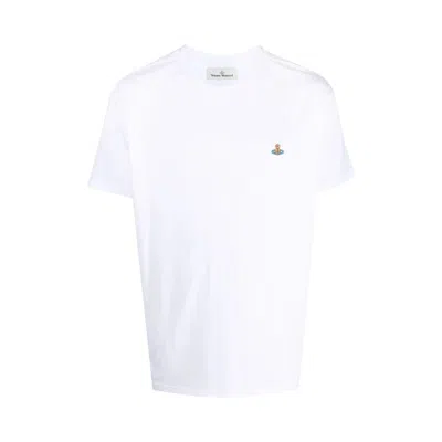 Pre-owned Vivienne Westwood Color Orb Classic T-shirt 'white' | Women's Size Xl