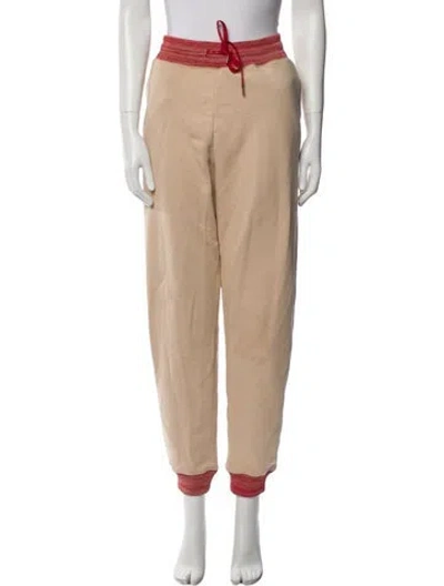 Pre-owned Vivienne Westwood Colorblock Pattern Skinny Leg Pants In Blue