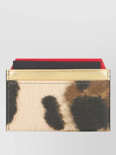 Vivienne Westwood Compact Eco Leather Leopard Card Holder