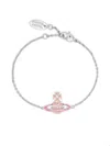 Vivienne Westwood Concetta Bas Relief Bracelet In Silver
